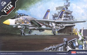 F-14A トムキャット `第143戦闘攻撃飛行隊` (プラモデル)