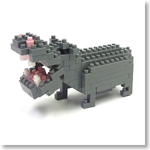 nanoblock Hippopotamus (Block Toy)