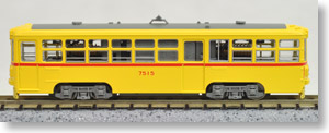 (N) Toden Type 7500 (Prototype) (Route No.6/for Shimbashi/#7515) (Model Train)