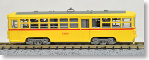 (N) Toden Type 7500 (Prototype) (Route No.9/for Shibuya/#7520) (Model Train)