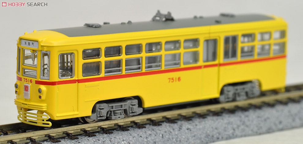 (N) 都電7500形 (更新前・ツーマンタイプ) (10系統、須田町行、7516番) (鉄道模型) 商品画像2