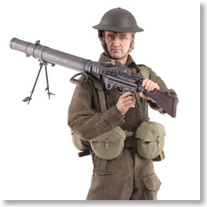 WW.II イギリス海外派遣軍 ルイス軽機関銃手  `ロバート・デイヴィス` ダンケルク 1940年 (ドール)