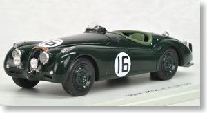 ジャガー XK120 1950年ル・マン24時間 #16 ドライバー:P. Whitehead/J. Marshall (ミニカー)