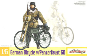 WW.II German Bicycle & Panzerfaust 60 (Plastic model)