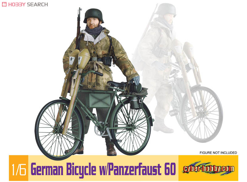 WW.II ドイツ軍 自転車&パンツァーファウスト60 (プラモデル) その他の画像2