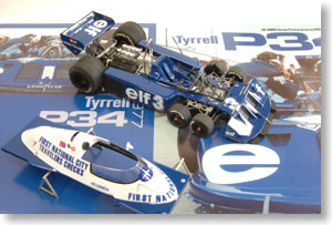 Tyrrell P34 `77 日本GP コンバージョンキット (レジン・メタルキット)