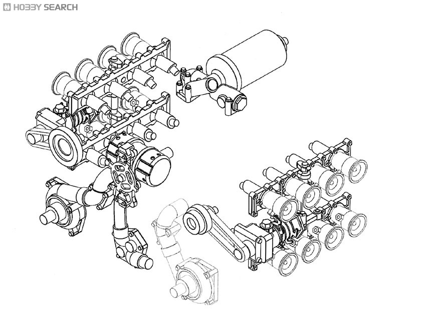 B.R.M H-16 P115 `67 Italian GP (Metal/Resin kit) Item picture4