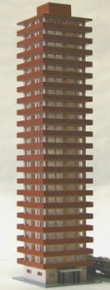 タワーマンション (組み立てキット) (鉄道模型)