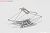 1/80 Pantograph Type PS17 II Flat Shoe (Silver) Dimensions:14x16 (1pc.) (Model Train) Item picture1