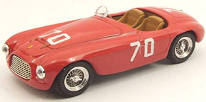 フェラーリ 166 MM スパイダー 1952年タルガ・フロリオ #70 ドライバー:E. Giletti (ミニカー)