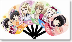 Croisee in a Foreign Labyrinth Character Folding Fan (Anime Toy)