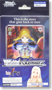 Weiss Schwarz Trial Deck(English Version) Fate/Zero (Trading Cards)