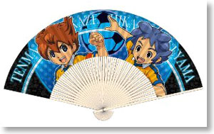 Inazuma Eleven Go Folding Fan Matsukaze Tenma + Kageyama Akira (Anime Toy)