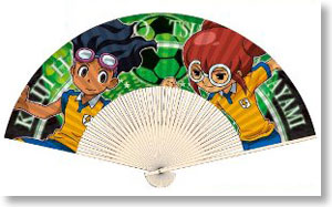 Inazuma Eleven Go Folding Fan Hamano Kaiji + Hayami Tsurumasa (Anime Toy)