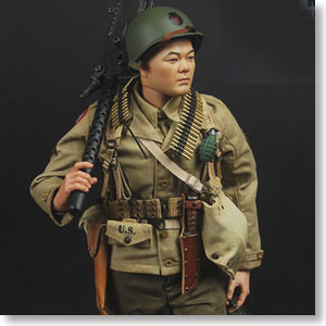 ソルジャー・ストーリー 1/6 WWII アメリカ陸軍 第442連隊戦闘団 日系人部隊機関銃兵 ヘンリー・カノウ (ドール)