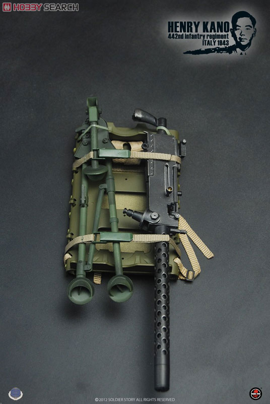 ソルジャー・ストーリー 1/6 WWII アメリカ陸軍 第442連隊戦闘団 日系人部隊機関銃兵 ヘンリー・カノウ (ドール) 商品画像15