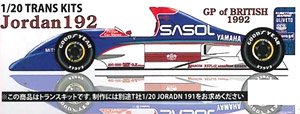 J192 1992 British GP Trance Kit (Metal/Resin kit)