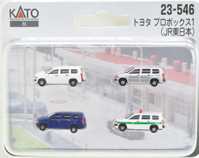 DioTown (N)自動車 : トヨタ プロボックス 1 (JR東日本他) (4台入) (鉄道模型)