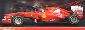 Ferrari F2012 F.Alonso (w/Driver) (Diecast Car)
