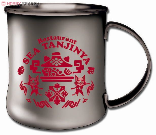 Monster Hunter 3G Stainless Mug Cup (Red) (Anime Toy) Item picture1