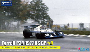 ティレルP34 1977 アメリカGP #4 パトリック・デュパイエ (プラモデル)