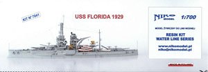 米海軍フロリダ級戦艦 BB-30 フロリダ1929 (プラモデル)