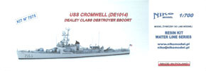 米海軍護衛駆逐艦 DE-1014 クロムウェル (プラモデル)
