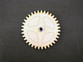 Wooden gear 35 Tooth 114mm (Material)