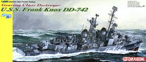 U.S.S. Frank Knox DD-742 (Plastic model)