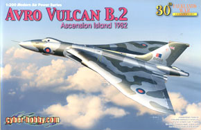 イギリス空軍 アブロ バルカン B.2 `ブラックバック作戦` フォークランド紛争30周年 (プラモデル)
