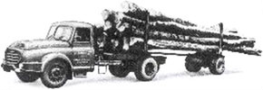 ウィレム LD610 材木運搬車 (ミニカー)