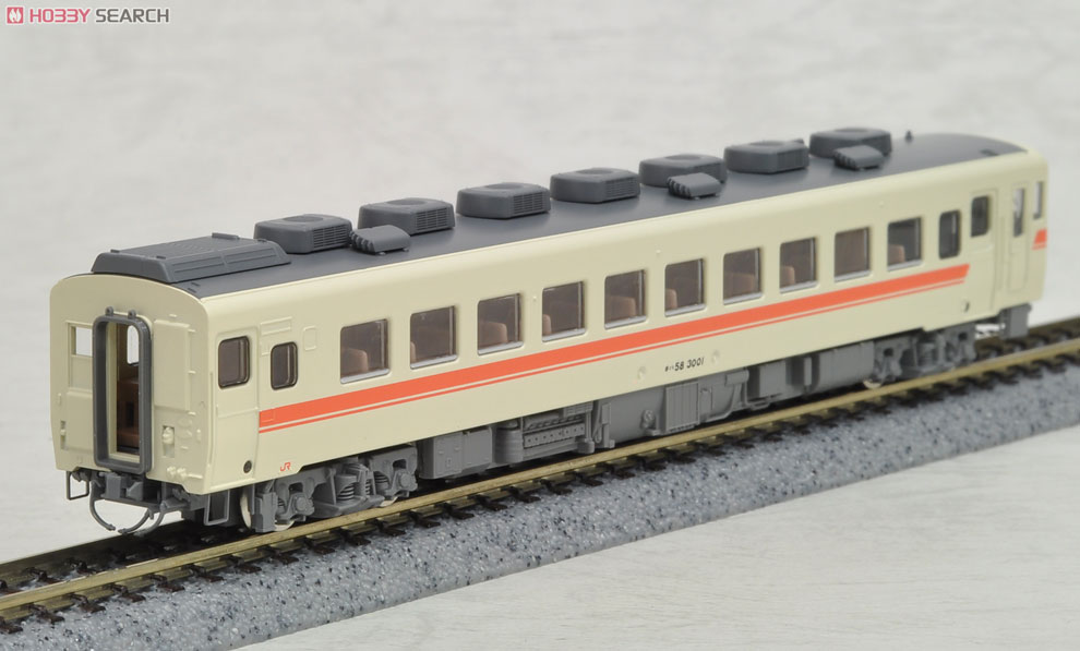 【限定品】 JR キハ58系 ディーゼルカー (かすが) (2両セット) (鉄道模型) 商品画像3