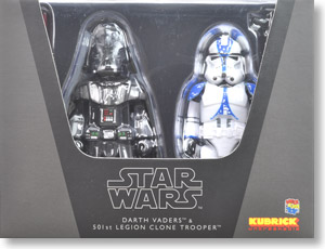 キューブリック ダース・ベイダー & 501部隊 クローントルーパー 2PACK (完成品) パッケージ1