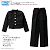 Men`s 12in School Uniform Set Violate school rules Ver. (Black) (Fashion Doll) Item picture1