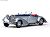 1939年 ホルヒ 655 スペシャル ロードスター 2-トン (シルバーグレー&ダークブルー) (ミニカー) 商品画像1