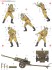 ZiS-3砲 ソビエト砲兵 5体入り (大砲移動中) (プラモデル) 塗装2 モーダル サムネイル