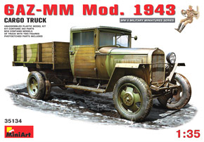 GAZ-MM Mod. 1943 Soviet Cargo Truck (Plastic model)