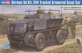 German Sd.Kfz.254 Tracked Armored Scout Car (Plastic model)
