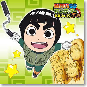 NARUTO-ナルト- SD ロック・リーの青春フルパワー忍伝 もふもふミニタオル ロック・リー柄 (キャラクターグッズ)