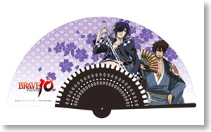 Brave10 Folding fan Rokuro & Yukimura (Anime Toy)