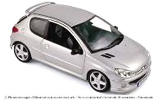 プジョー 206 RC 2003 (アルミニウムシルバー) (ミニカー)