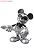 UDF No.164 MICKEY MOUSE (Roen collection-BLACK & SILVER) - GRUNGE ROCK MICKEY (Completed) Item picture1