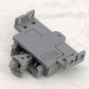 【 JC6328 】 密連形TNカプラー (SP・グレー・ガイド湾曲型・電連付) (225-5000系 クモハ運転台側用) (1個入) (鉄道模型)