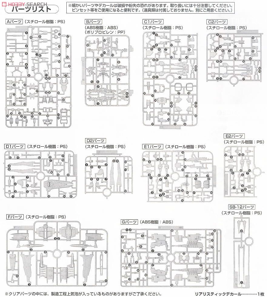 ZGMF-X09A ジャスティスガンダム (RG) (ガンプラ) 設計図15