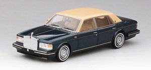 Rolls-Royce Silver Spur II 1991 Dark Navy with Cream Top (Diecast Car)