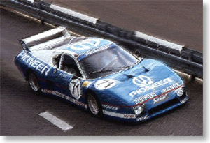 フェラーリ 512BB LM 1982年 ル・マン24時間レース #71 フェラーリ フランス (ミニカー)