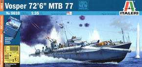イギリス海軍 魚雷艇 ボスパー (エッチングパーツ/資料写真集付) (プラモデル)