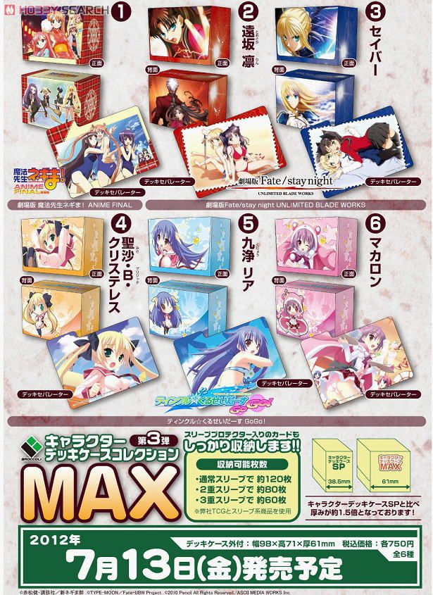キャラクターデッキケースコレクションMAX ティンクル☆くるせいだーす GoGo! 「マカロン」 (カードサプライ) その他の画像1