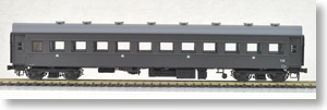 1/80 Suha42 (Kinoko End Panel, Upholstered Roof Version) (J.N.R. Grape Color No.1) (Completed) (Model Train)
