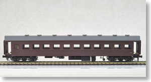 1/80(HO) OHA35 (Kinoko End Panel, Upholstered Roof Version) (J.N.R. Grape Color No.2) (Completed) (Model Train)